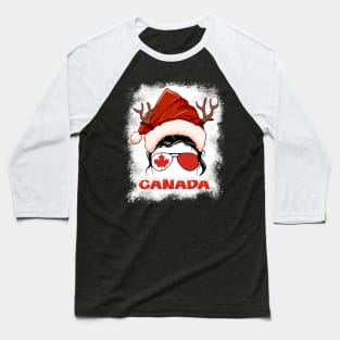 Canada girl, Canadian Christmas gift , Regalo Navidad Canada Baseball T-Shirt